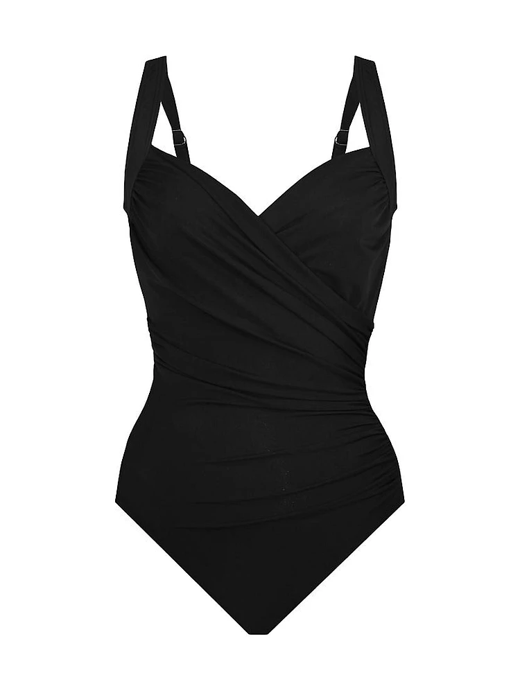 DDD Styles Sanibel Ruched One-Piece Swimsuit