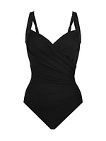 DDD Styles Sanibel Ruched One-Piece Swimsuit