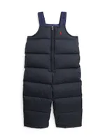 Baby Boy's Down Snowsuit