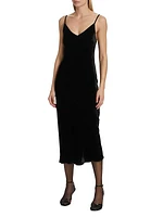 Seridie Satin Slip Dress