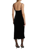 Seridie Satin Slip Dress