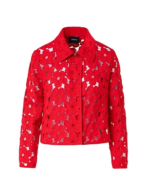 Floral Guipure Lace Jacket