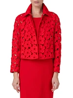 Floral Guipure Lace Jacket