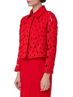 Floral Guipure Lace Jacket