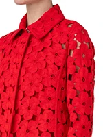 Floral Guipure Lace Jacket