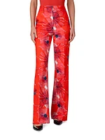 Florine Poppy Wide-Leg Pants