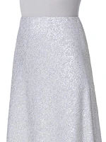 Sequined A-Line Maxi-Skirt