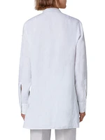 Long-Sleeve Linen Tunic