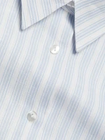 Cruise Stripe Linen-Blend Shirt