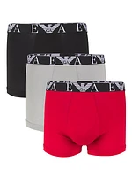 3-Pack Monogram Boxer Briefs