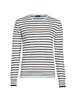 Striped Crewneck Sweater