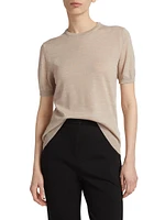 Sand Merino Wool T-Shirt