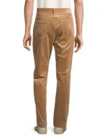 Corduroy Five-Pocket Relaxed-Fit Pants