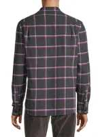 Skipton Plaid Button-Front Shirt