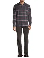 Skipton Plaid Button-Front Shirt