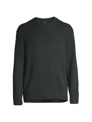 Wool-Cashmere Relaxed-Fit Sweater