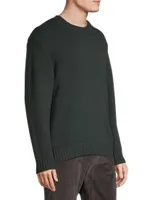 Wool-Cashmere Relaxed-Fit Sweater