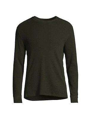 Thermal Crewneck Sweatshirt