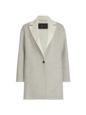 Two-Tone Cashmere Jacket