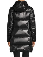 Ines Quilted Long Coat