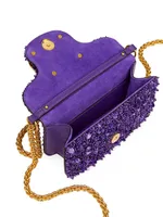 Small Locò Shoulder Bag With 3D Embroidery