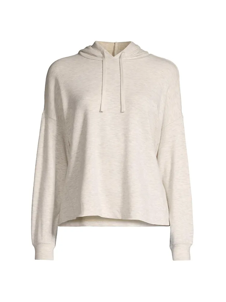 Malibu Butter Heathered Fleece Pullover Sweatshirt