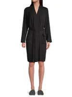 Malibu Belted Jersey Short Robe