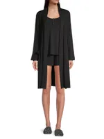 Malibu Belted Jersey Short Robe