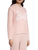 CozyChic Barbie Limited Edition Logo Sweater Hoodie