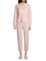 CozyChic Barbie Limited Edition Logo Sweater Hoodie