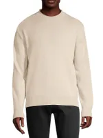 Wallace Wool & Cotton-Blend Fleece Sweatshirt