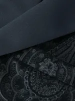 Cerimonia Paisley Velvet One-Button Dinner Jacket