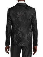 Cerimonia Brocade Floral Single-Breasted Dinner Jacket