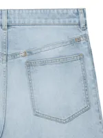 Low Crotch Wide Jeans Denim