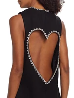 Crystal Heart Shift Dress