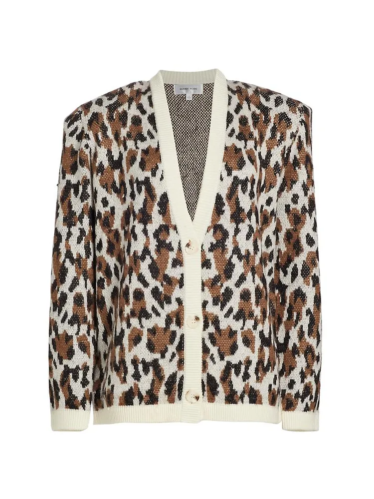 Parmida Leopard Cardigan