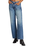 Ms. Mackie Gradient High-Rise Baggy Jeans