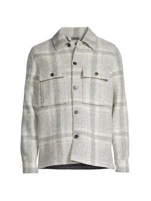 Wilas Plaid Wool-Blend Jacket