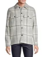 Wilas Plaid Wool-Blend Jacket