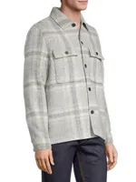 Wilas Plaid Wool-Blend Jacket