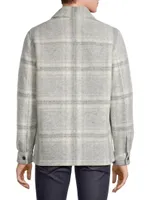 Wilas Plaid Wool-Blend Jacket