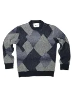Brady Intarsia Wool-Blend Sweater