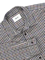 Deon Checked Button-Front Shirt