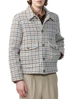Julius 8005 Wool-Blend Shirt Jacket
