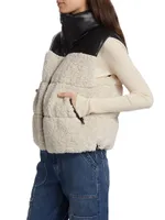 Marina Reversible Sherpa Gilet