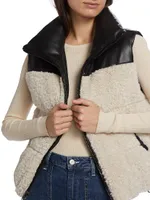 Marina Reversible Sherpa Gilet