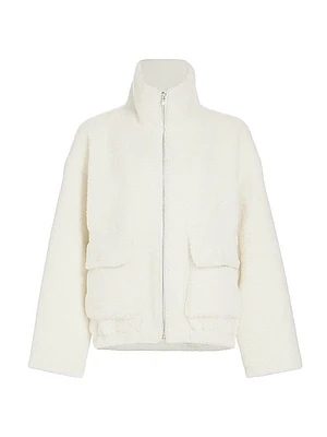 Kim Zip-Up Sherpa Jacket
