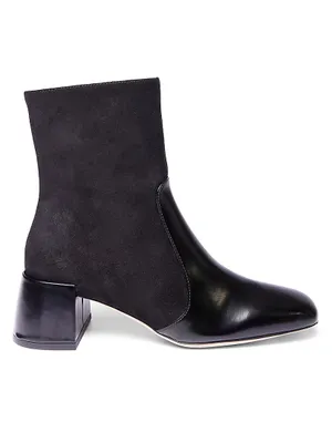 Andy 45MM Leather Ankle Boots