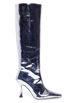 Cami 95MM Leather Knee-High Boots
