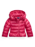 Little Girl's Perpetual Water-Resistant Down Jacket